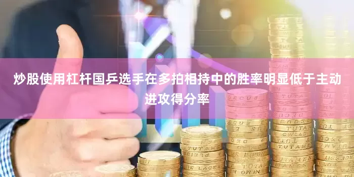 炒股使用杠杆国乒选手在多拍相持中的胜率明显低于主动进攻得分率