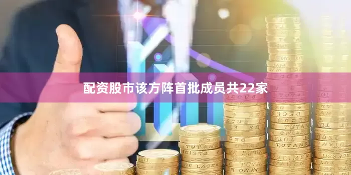 配资股市该方阵首批成员共22家