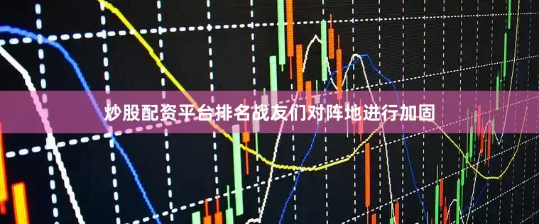 炒股配资平台排名战友们对阵地进行加固